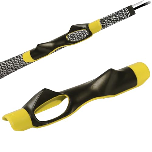 Likier Golf Grip Trainer Attachment For Kids And Woman Beginner Training Equipment For Improving Hand Positioning On Golf Club Right Handed Golf Swing Trainer 6 Inches