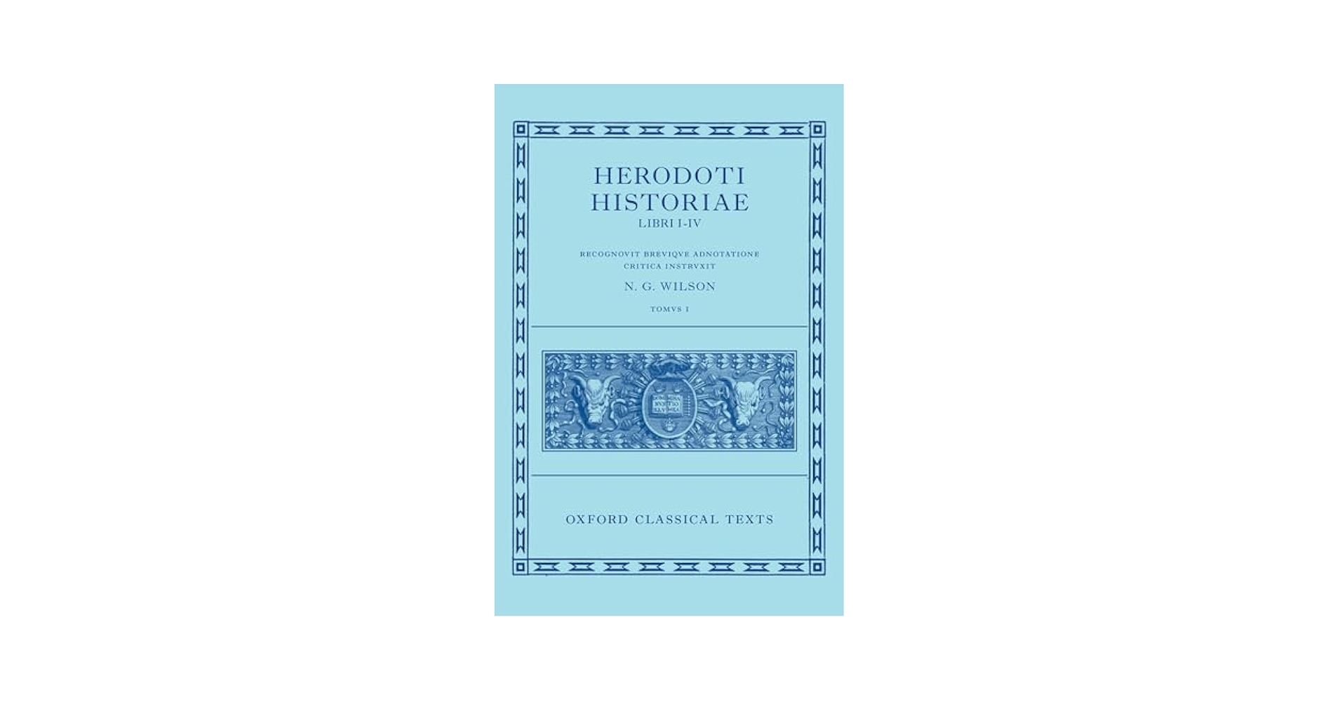 洋書 Herodoti Historiae (Oxford Classical) Amazon.com: Herodoti Historiae: Libri I-IV (Oxford Classical