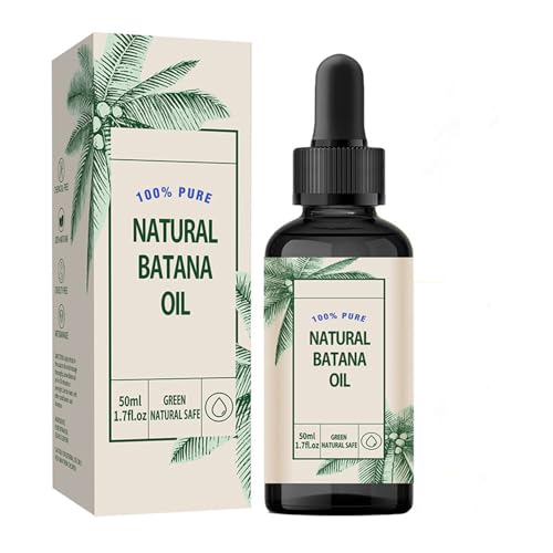 Batana-Öl für das Haarwachstum, 100 % natürliche und reine Pflege, um Haarausfall zu verhindern und Spliss bei Männern und Frauen zu beseitigen