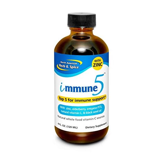 NORTH AMERICAN HERB & SPICE Immune-5 4 fl oz Liquid