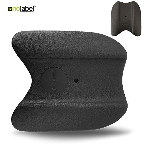 Websales Limited No Label Pull Kick Swim Board - 2 en 1 Pull Buoy Kickbuoy Float - Pull-Kick Swim Training - EVA Elite Natation Board pour adultes et juniors, Stealth / Black