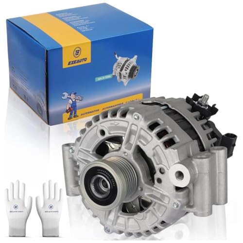 Image of EzeXpreze Alternator 11301 Fit for BMW 2008-2013 3.0L For BMW 323i 2007-2009 2.5L For BMW X3 2007-2009 3.0L ABO0391 12-31-7-550-968 12V 180Amp CW 6 Groove Clutch Pulley VBO0391 400-24214 400-24287