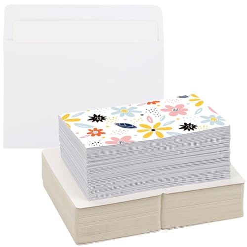Cartes pour peinture à l'aquarelle de qualité supérieure avec enveloppes