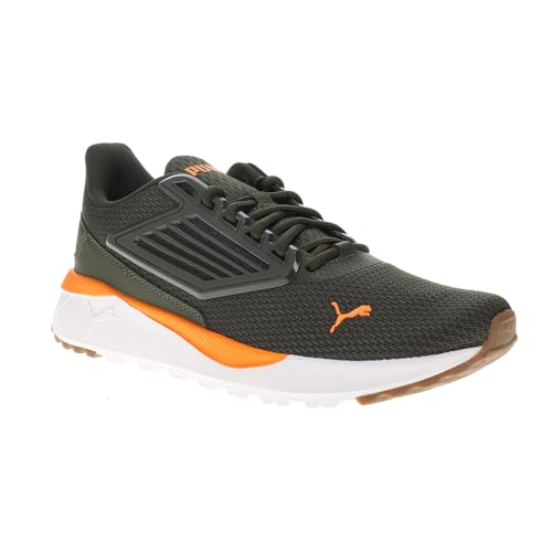 PUMA Mens Tetra Lace Up Sneakers Shoes Casual - Green2