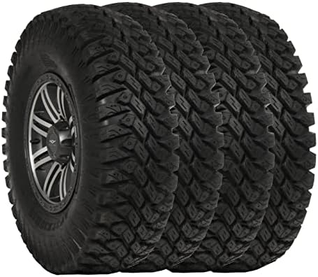 Set of 4 - FALCON RIDGE Vanquish A/T Tire 8 Ply Radial DOT for UTV and Side-by-Side (32x10-R14)