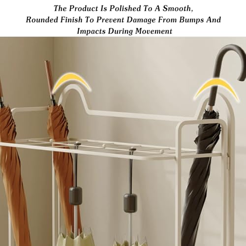 Support de rangement pour parapluie drainable évite les flaques d'eau