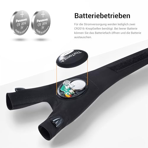 ThxToms Geschenke für Männer, LED Handschuhe mit Licht, Geschenk für Valentinstag, Geschenk für AMännergeschenke, Geburtstagsgeschenk Lustige Gadgets Geschenke für Männer Papa, Ostergeschenke,Schwarz