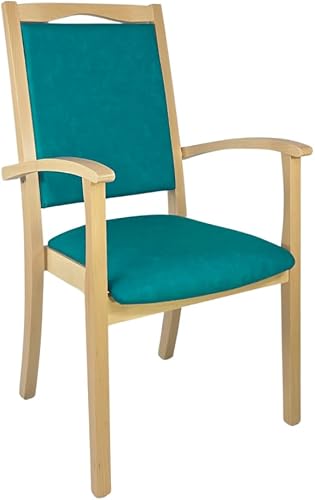 Erides Alexander Hochlehner Seniorenstuhl – Ergonomischer Armlehnenstuhl für Sen