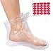 100 Stück Clear Plastic Einwegstiefel Paraffin Bad Liner für die Fußpediküre Hot Spa Wax Treatment Fußabdeckungen Taschen