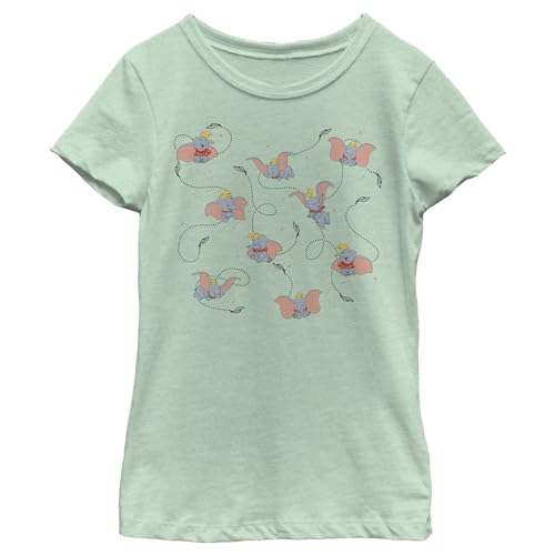 Image of Disney Girl's Ditsy Dumbo T-Shirt