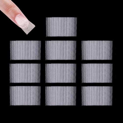 KMYZQDV 100PCS Fiberglass Nail Wrap Extension Kit Nails Repair Natural
