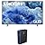 Samsung QN43Q8FAAFXZA 43 Inch Class QLED Q8F 4K Vision AI Smart TV with an Austere 5S-PS4-US1 4-Outlet Power with Omniport USB (2025)