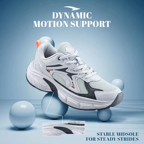 Image of ASIAN Powerkick-01 Men's Sports Sneakers | Memory Foam Comfort with Durable Grip Sole | Stylish Streetwear Design Perfect, Walking & Casual Outings