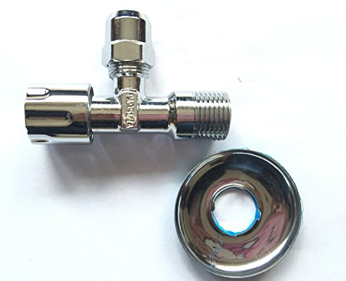 Válvula, – Válvula de esquina combinada, sanitaria Válvula, dispositivo Válvula, 3/8 '