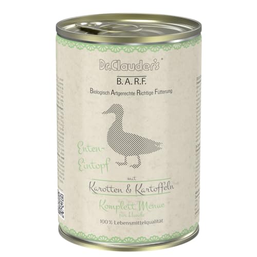Dr.Clauder´s BARF Komplettes Menü Enteneintopf, 400 g