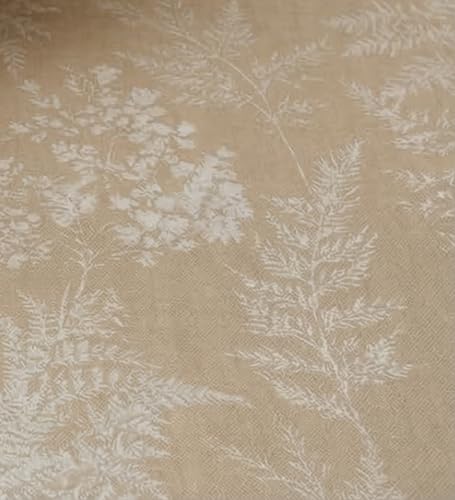 Image of Mafatlal 186 TC Metro Cotton Single Bedsheet | 90 x 60 Inch|Soft, Breathable & Lightweight | with Matching Pillow Cover| Honey Beige