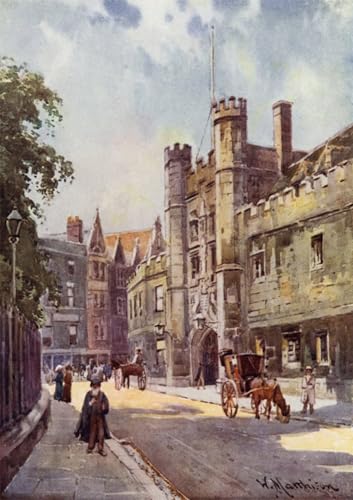 Impression prints toile Christs College St Andrews William Matthison, décoration murale salon