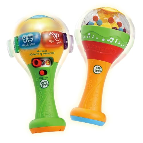 Imagen de VTech Leapfrog Maracas ¡Colores y Números! Juguete bilingüe español-inglés