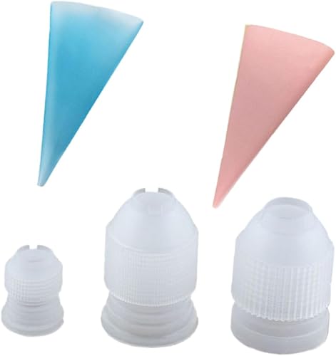 Pastel de galletas 1 juego de tuberías bolsa de pastel bolsa de pp tubería Cupcake