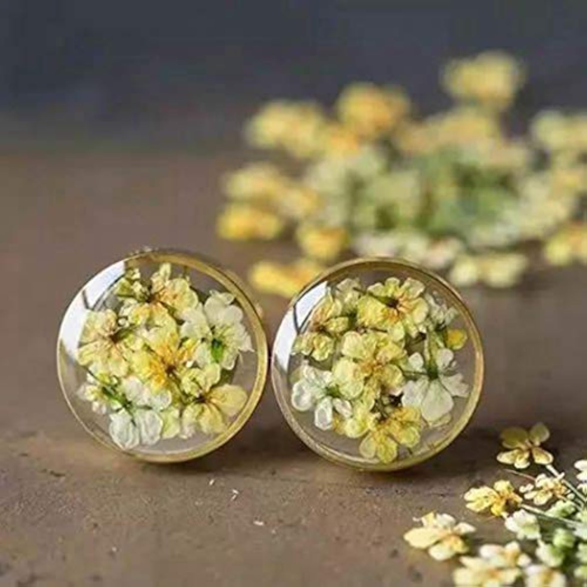 DIY Dried Flowers Craft Bookmark for Resin Art