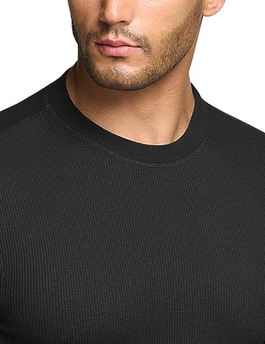 CQR Men's Long Sleeve Thermal Underwear Tops, Midweight Waffle Shirt, Winter Cold Weather Thermal Shirts4
