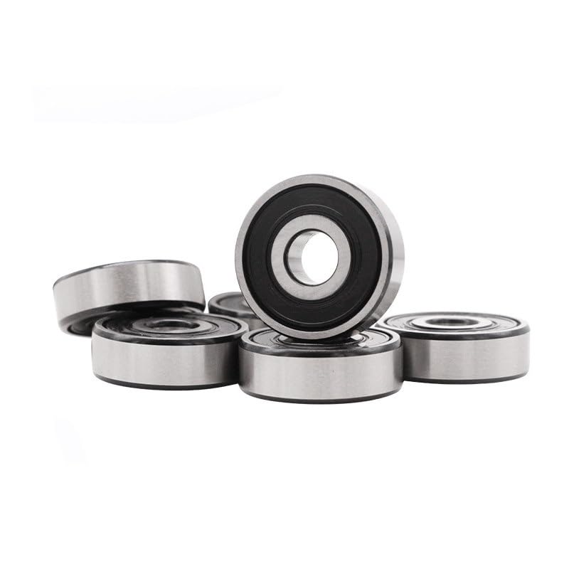 2-10pcs 6800 6801 6802 6803 6804 6805 6806 6807 6808 6809 6810 2RS RS Rubber Sealed Deep Groove Ball Bearing Miniature Bearing(5pcs,6808)