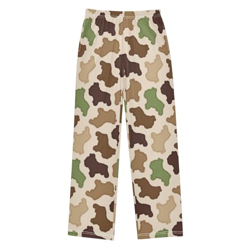 Boys' Pants Dog French Bulldog Cookies Cracker Long Bottoms Jogger Pants Elastic Waist Trousers with Pockets S-XL