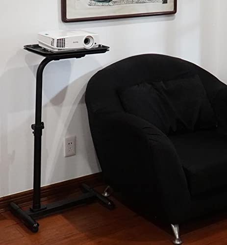 Soporte ajustable para proyector con ruedas acero miniatura 7