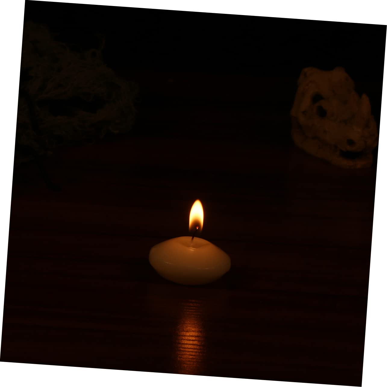 Cabilock Candele Galleggianti Durevoli Set Da 50 Candele Decorative Per Matrimoni Eventi Feste Di Natale E Capodanno