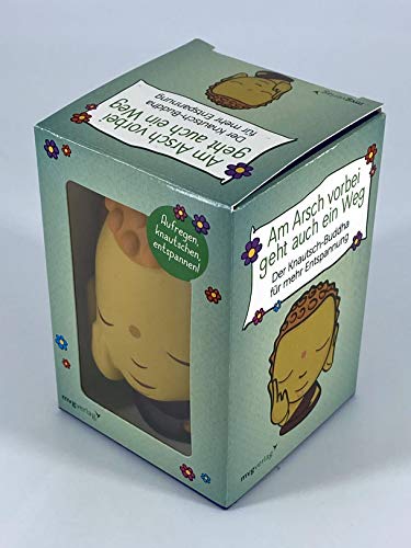 Am Arsch vorbei – der Knautsch-Buddha für mehr Entspannung: Das perfekte Geschenk für Geburtstag, Weihnachten oder zwischendurch. Die Knautschfigur zum SPIEGEL-Bestseller