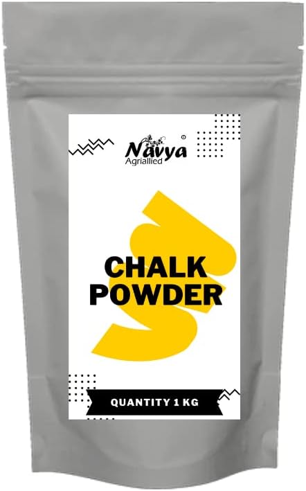 Chalk Powder Chalk Mitti Fine Powder For Art&Craft Making 1 Kg (1 Kg),White