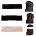 GCOA 3 Pcak Wig Grip Band Velvet Adjustable Non Slip Wig Gripper Headband, Perfect for Keeping Wigs from Slipping (Beige+ Brown +Black)