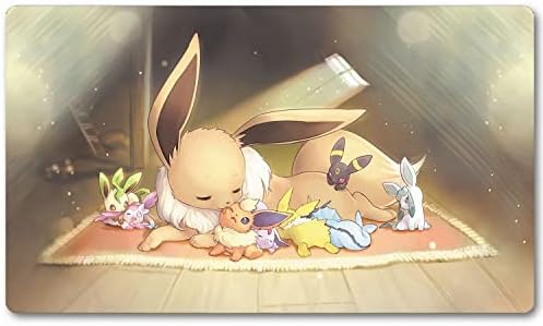 Board Game TCG Playmat Size 60X35CM Mousepad Play Mat for PTCG CCG Big Table Mats