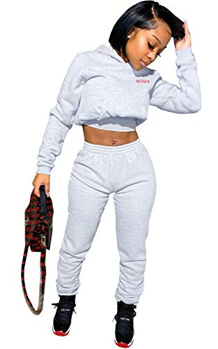 Akmipoem Jogging Suits for Women 2 Piece Sweatsuits Trackuits Outfits ...