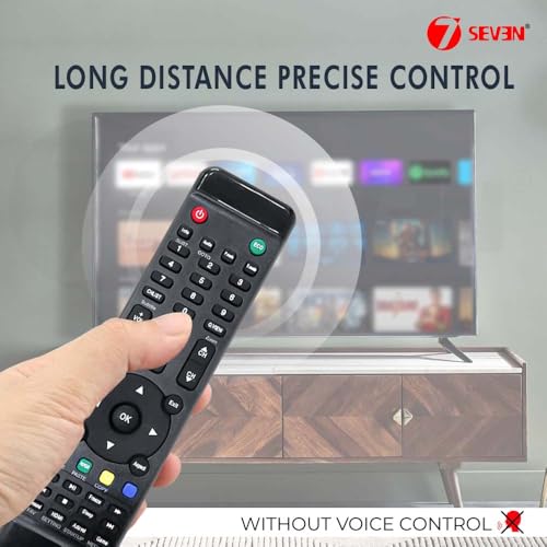 Image of 7SEVEN Compatible for Wybor Tv Remote Control Suitable for LCD LED Television - Match Your Existing Remote Exactly as Shown in Catalogue