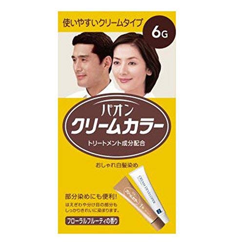 Amazon | パオン クリームカラー 6G 自然な褐色 40g+40g | パオン