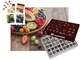 puzzleYOU: Puzzle-Adventskalender | „Frischer Obstteller mit verschiedenen köstlichen Früchten“ – aus der Puzzle-Kollektion Obst, Essen und Trinken
