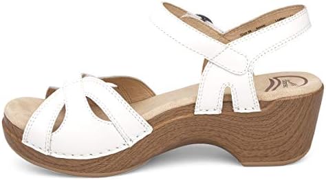 Dansko Women's Season White Sandal 6.5-7 M US