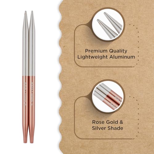 Image of Knitter's Pride Rosemist Normal Interchangeable Circular Needles 5 inch inch (13cm) - US Size 9 (5.5mm)