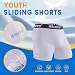 iHappy Youth Sliding Shorts with Soft Protective Athletic Cup, Boys Padded Slider for Baseball, Football, Lacrosse