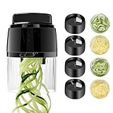 Spiralizzatore di Verdure - 4 in 1 Taglia Verdure a...