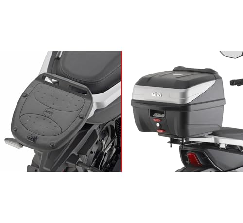 Baúl Givi E46NB Monolock con soporte para moto eléctrica Niu FQI 500 2025 2