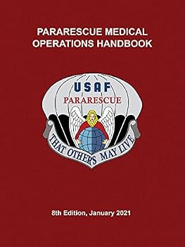 Spiral-bound Pararescue Medical Operations Handbook Book
