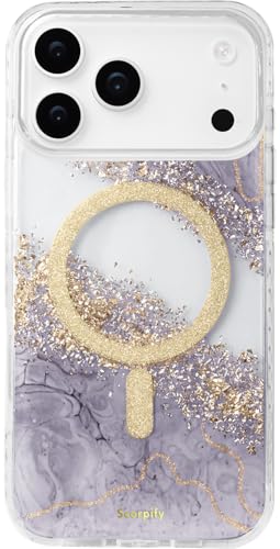Coque iPhone 17 Pro Max antichoc élégante avec motif auréole dorée