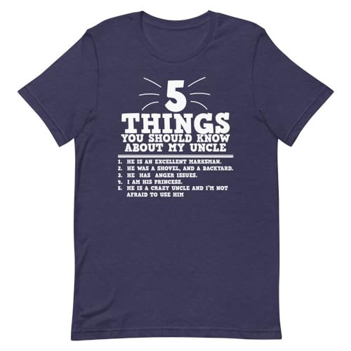 T-shirt humoristique Crazy Uncle cadeau original pour anniversaire