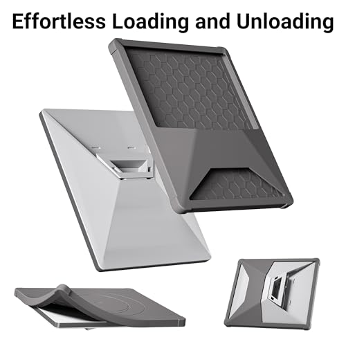 Image of DAIERTEK Starlink Mini Protective Cover Case, Starlink Mini Accessories Silicone Protective Case Satellite Dish Waterproof & Anti-Scratch Cover Perfect for Outdoor Travel RV /Camping(Grey)