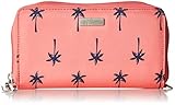 JuJuBe Be Spendy Zippered Wallet, Coastal Collection - Palm Beach