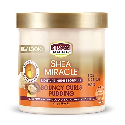 African Pride Karité Miracle hinchables Rizos Pudding 425 g