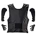 Suave chaleco táctico ajustable resistente a la perforación Ropa Cuchillo-chaleco de la prueba adulto para los hombres de Protección de Mujeres en el pecho (1 nivel, 2 niveles, 3level) L, XL,3level,XL