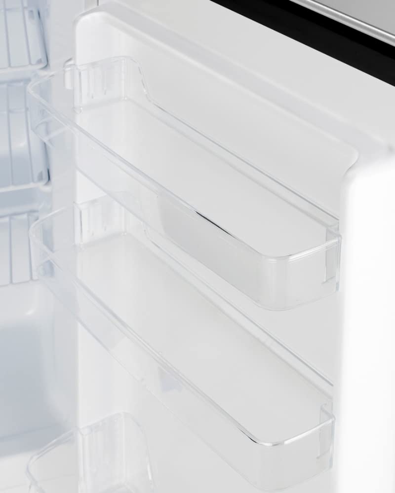 Summit Appliance Alfz37bcss Built-In Undercounter ADA Compliant Residential All-Freezer With Stainless Steel Cabinet, Towel Bar Handle, Door Storage, Adjustable Thermostat And Manual Defrost on Fridge.com - View 5